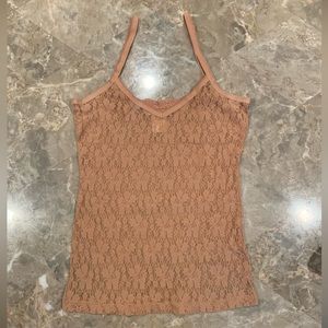 Frenchi lace tank top